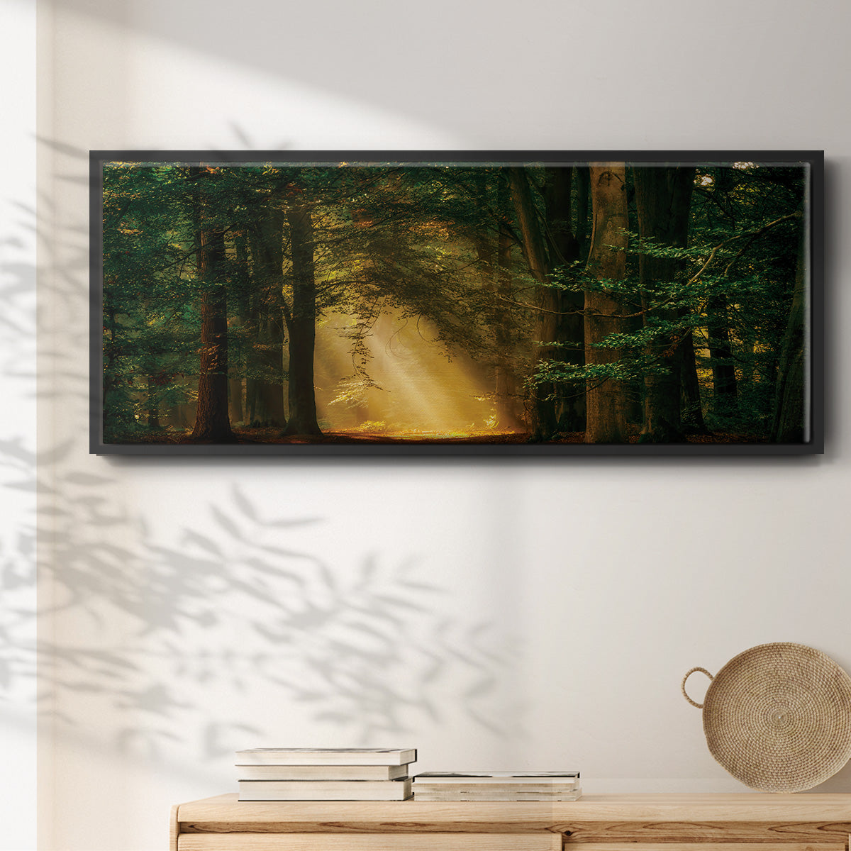 Shine On - Floater Framed Canvas Print