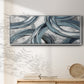 Ring Around - Floater Framed Canvas Print