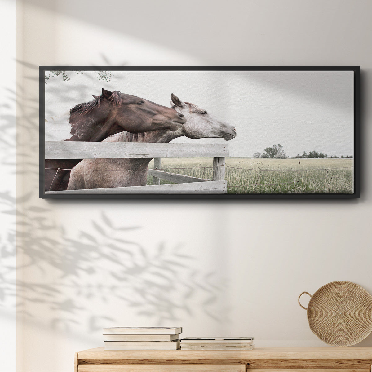 Conspirators - Floater Framed Canvas Print