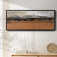 Bridges Ochre I  - Floater Framed Canvas Print