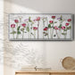 Rouge Moderne Panel - Floater Framed Canvas Print