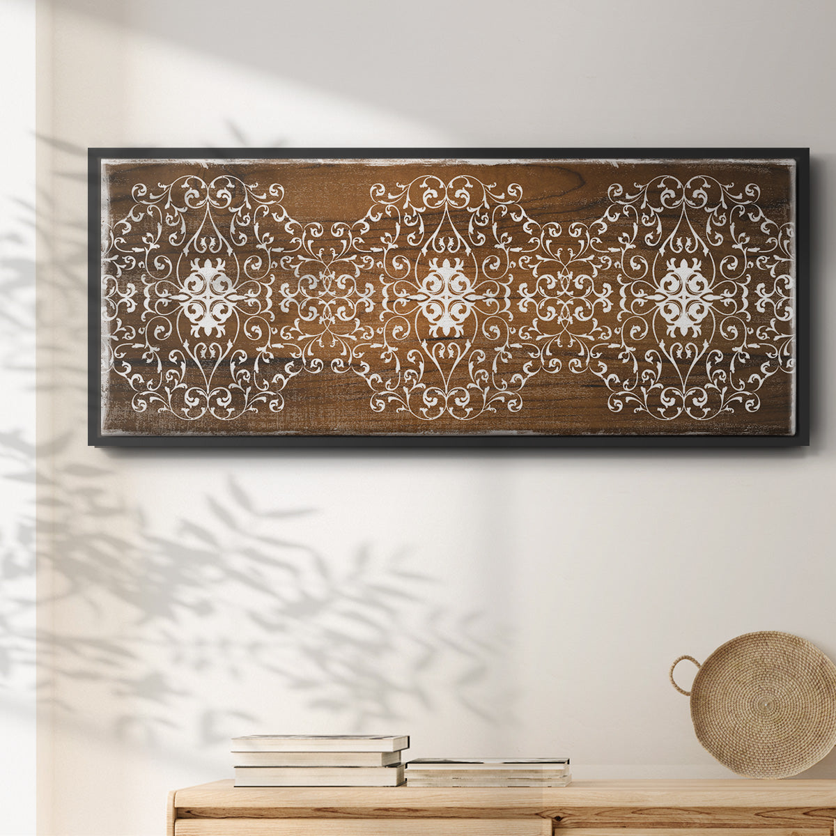 Boho Panel - Floater Framed Canvas Print