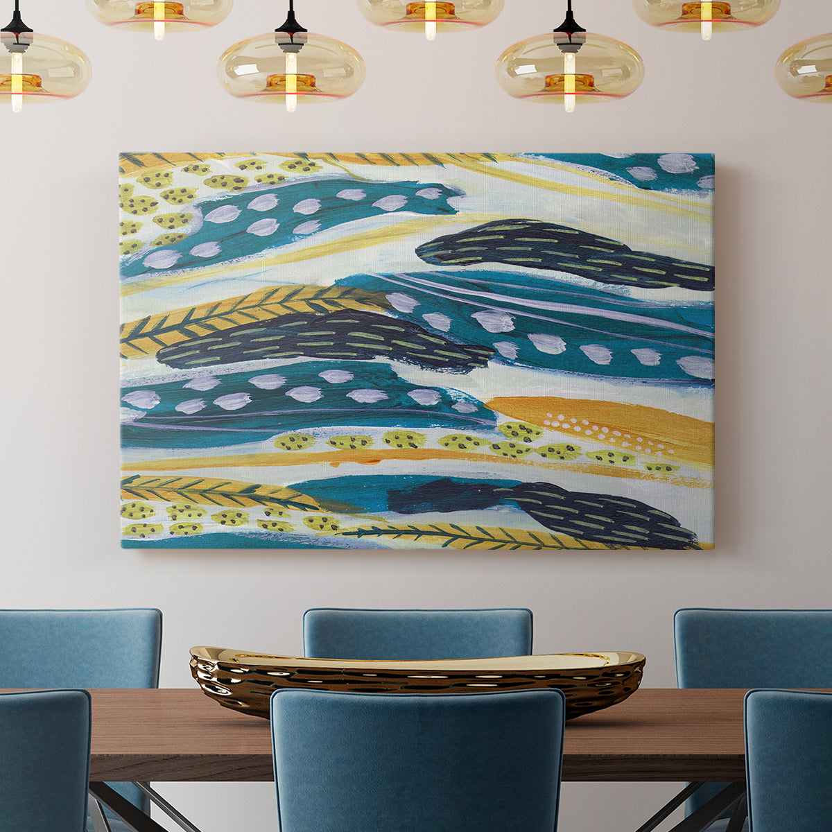 Feathery IV - Canvas Art Print