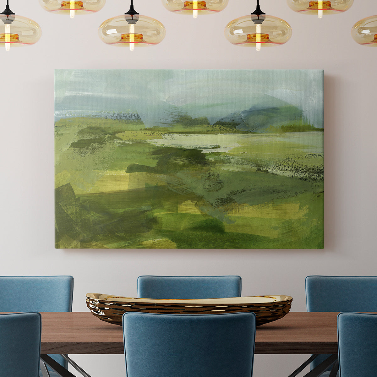Emerald View IV - Canvas Art Print