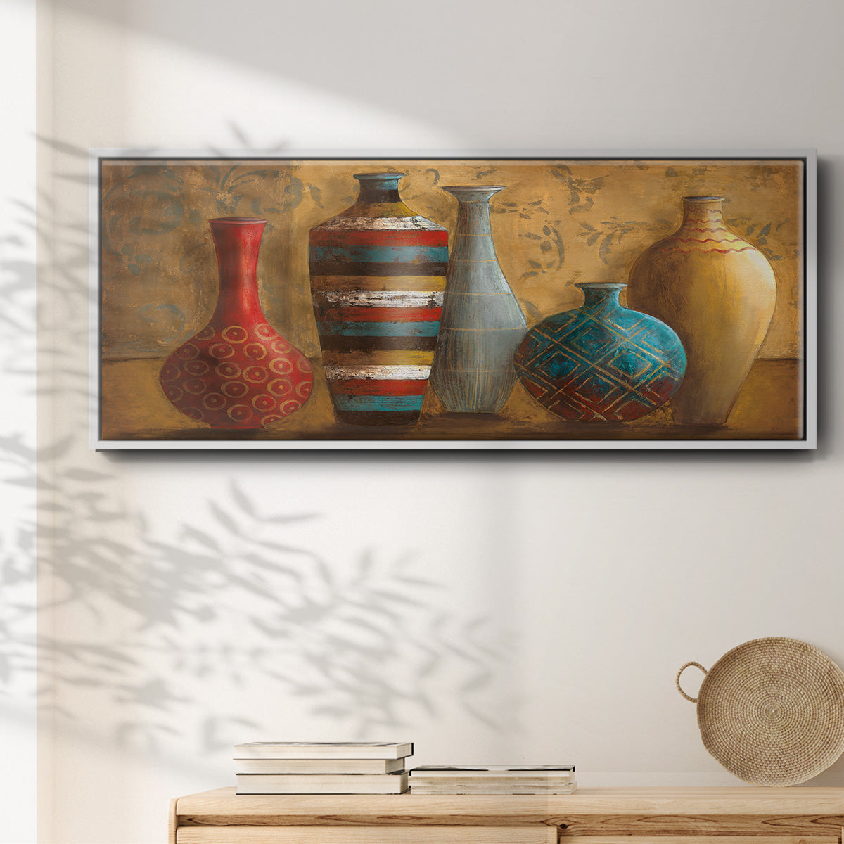 Vessels of Tabuk - Floater Framed Canvas Print