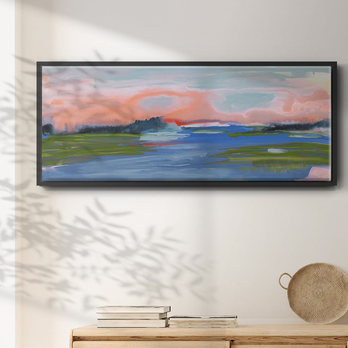 Kattskill Bay I - Floater Framed Canvas Print