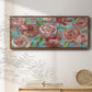 Peaches and Cream - Floater Framed Canvas Print