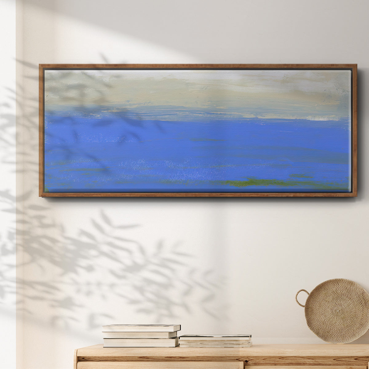 North Fork I - Floater Framed Canvas Print