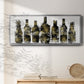 Wine Selection - Floater Framed Canvas Print