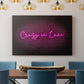Neon Love II - Canvas Art Print