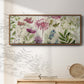 Meadow Flowers II - Floater Framed Canvas Print
