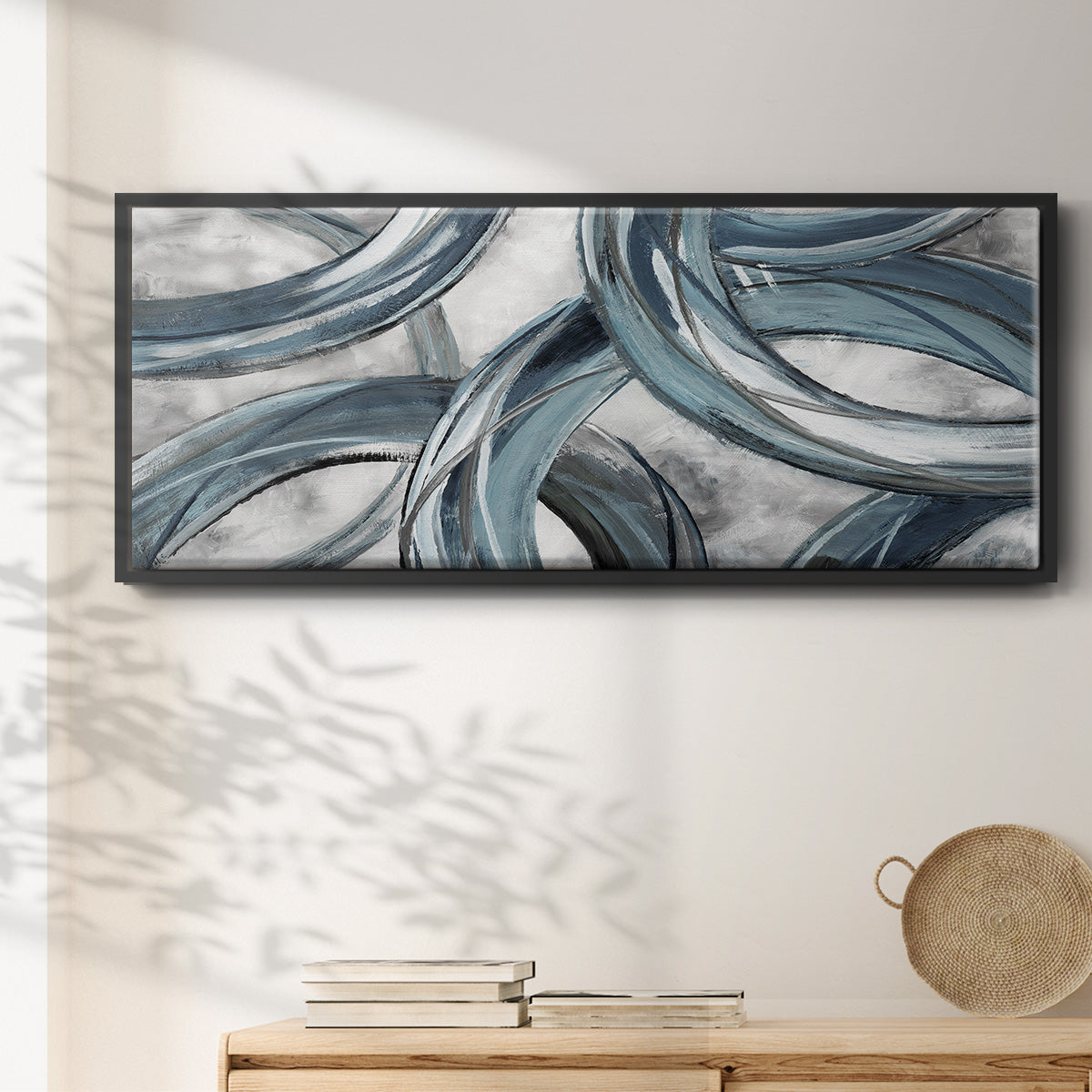 Ring Around - Floater Framed Canvas Print