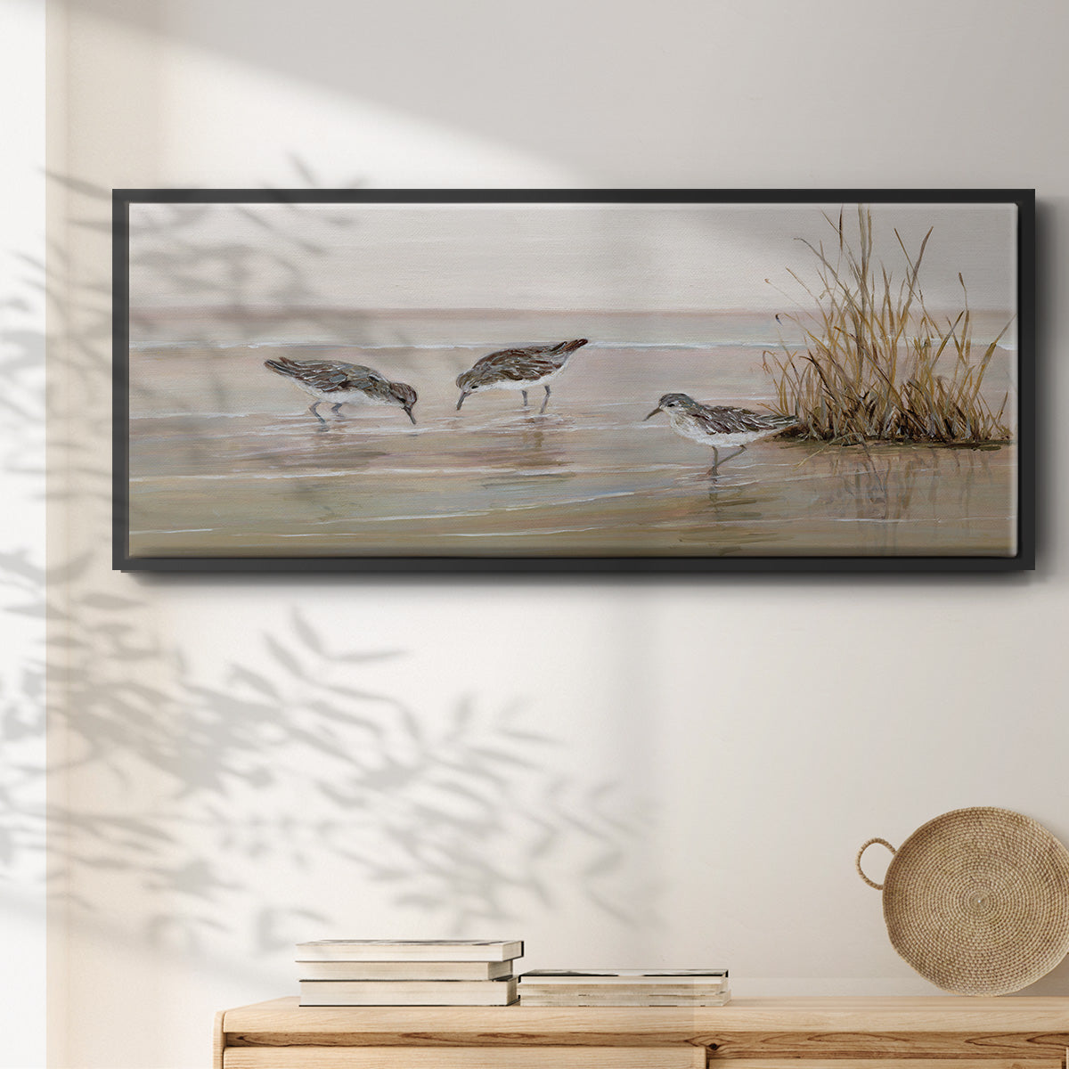 Early Risers II - Floater Framed Canvas Print