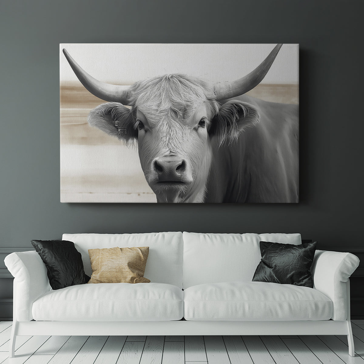 Steer XCI - Canvas Art Print
