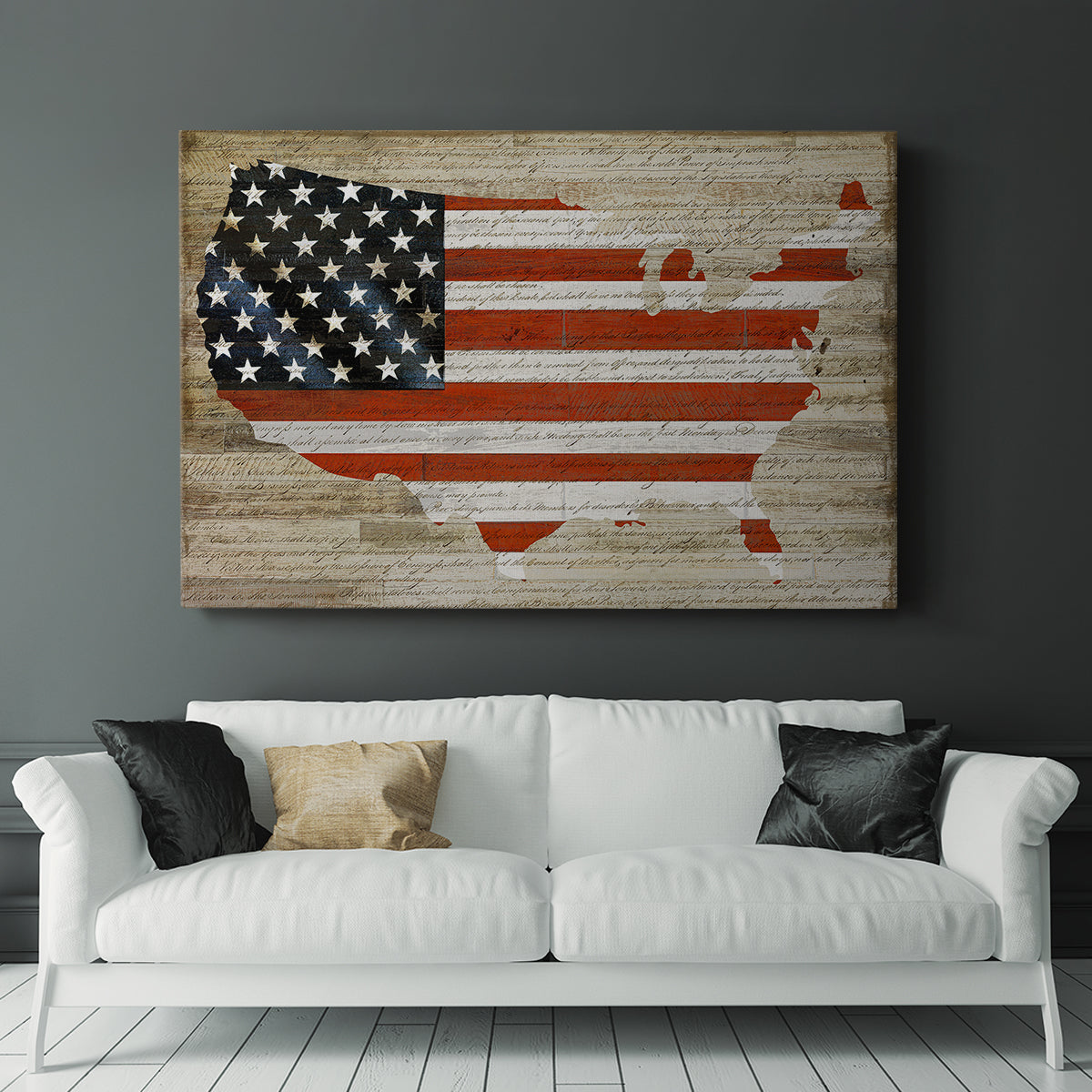 American Flag - Canvas Art Print