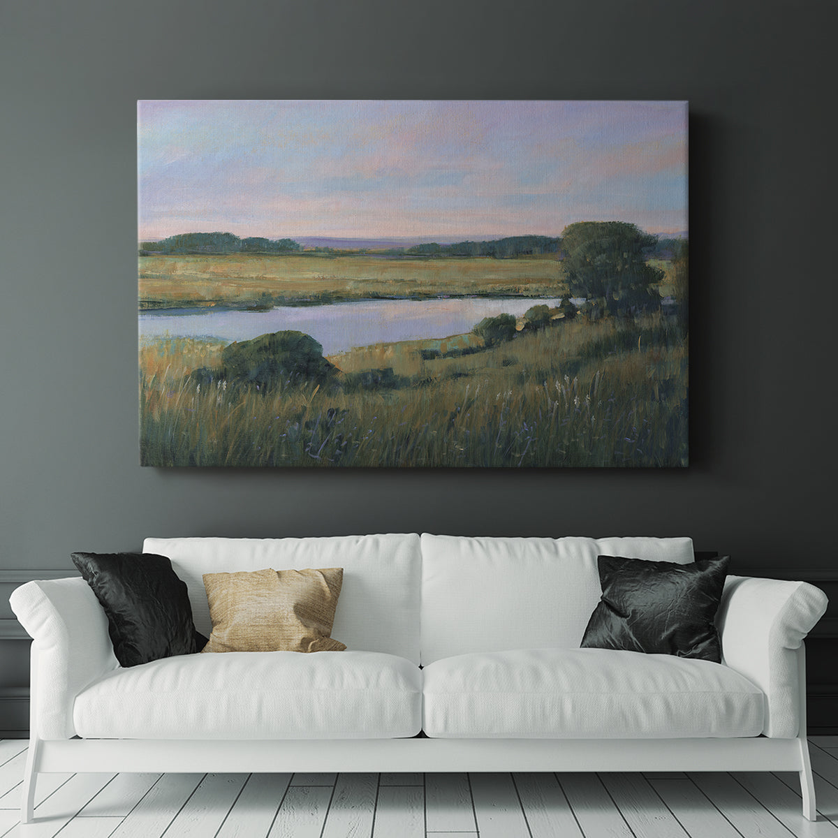 Spring Marsh II - Canvas Art Print