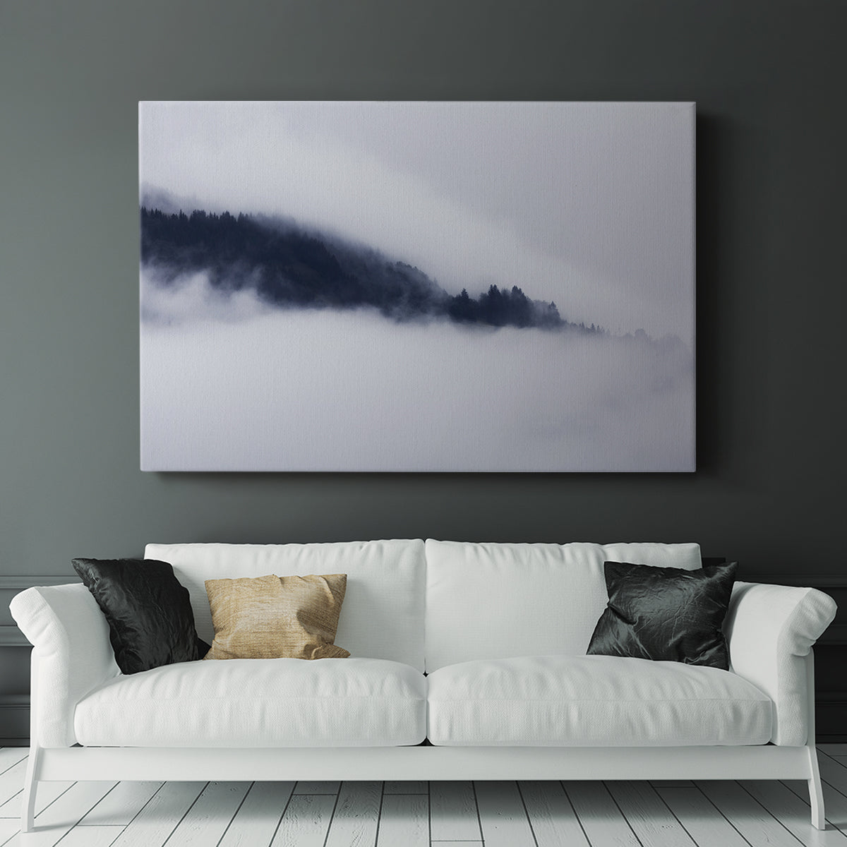 In the Clouds - Canvas Art Print