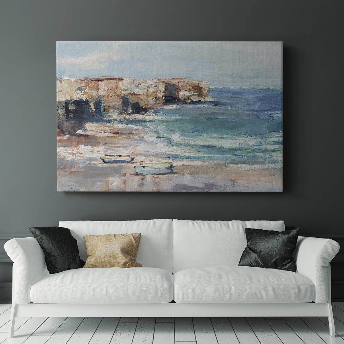 Sea Cliff Study I - Canvas Art Print