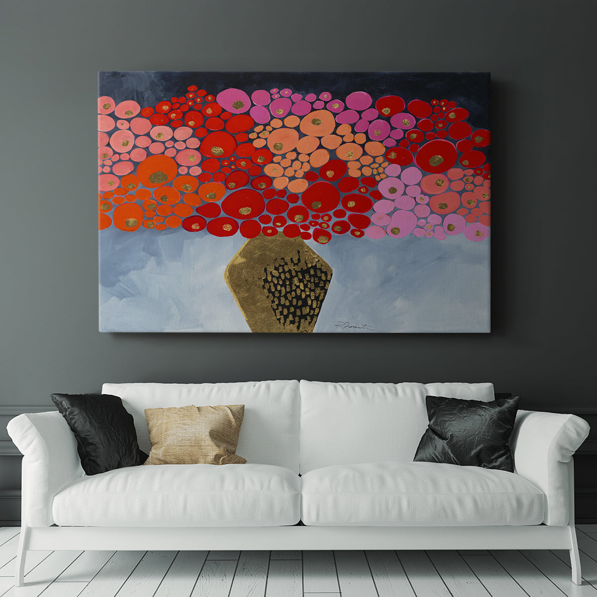 Red Poppies II - Canvas Art Print
