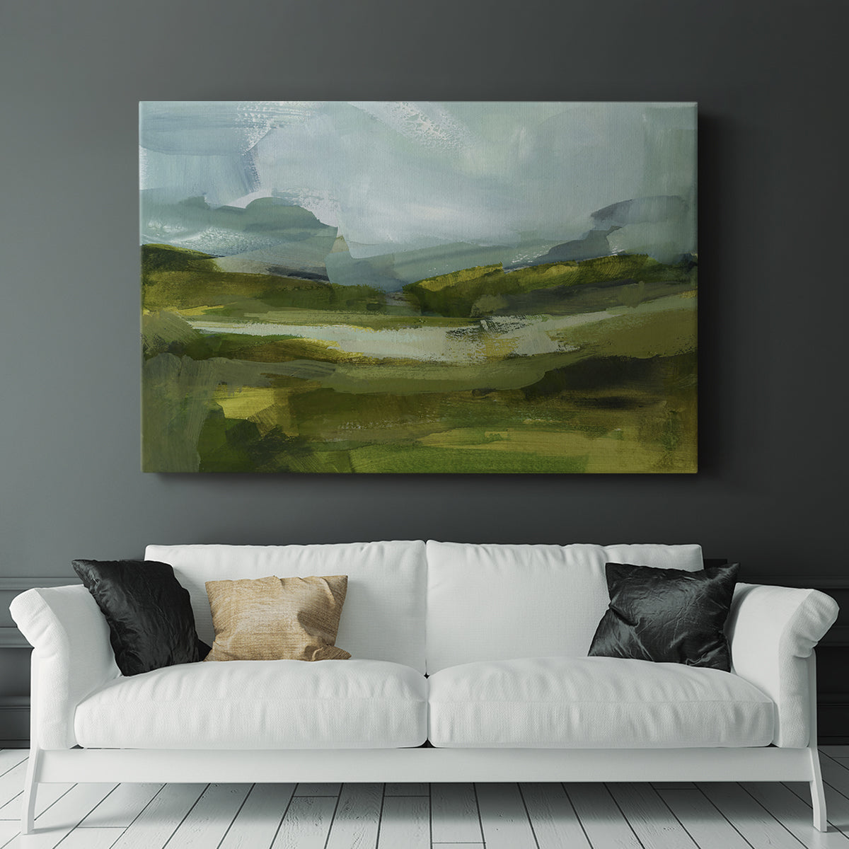 Emerald View III - Canvas Art Print