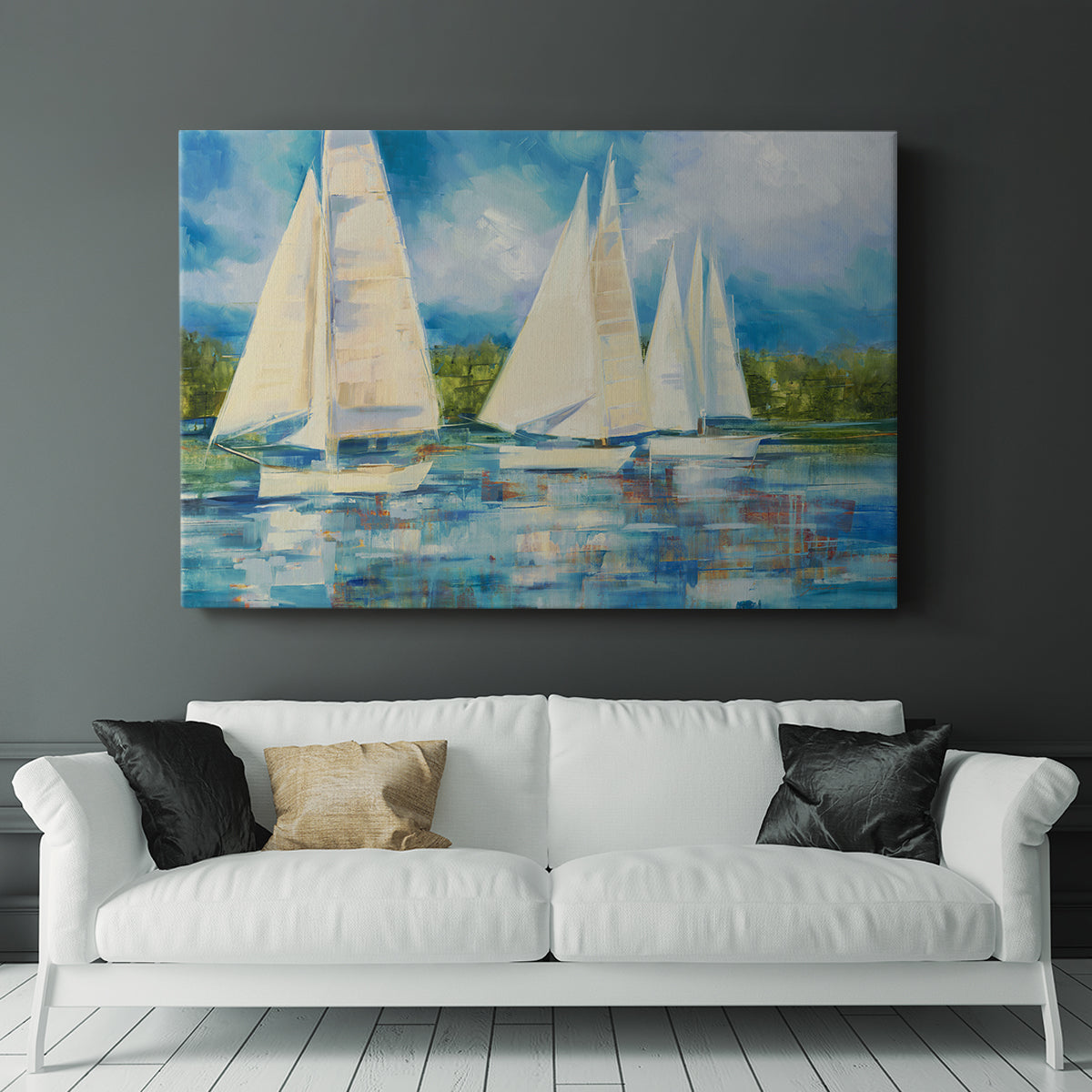 Clear Sailing - Canvas Art Print