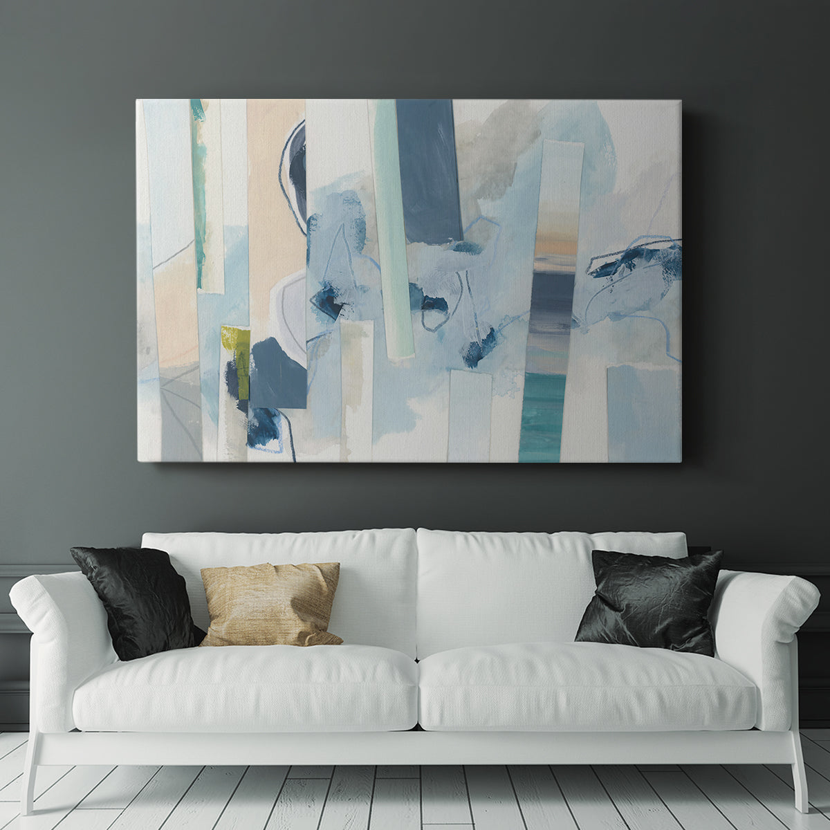 Liquid Strata II - Canvas Art Print