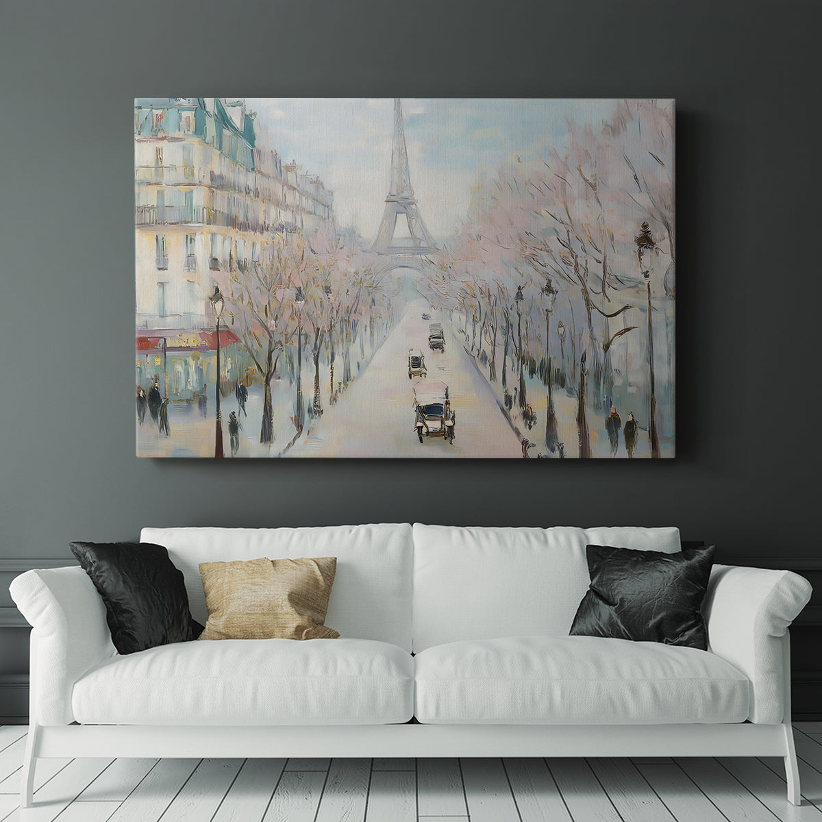 Paris Impression XXXVI - Canvas Art Print