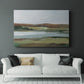 Autumn River Crossing II - Canvas Art Print