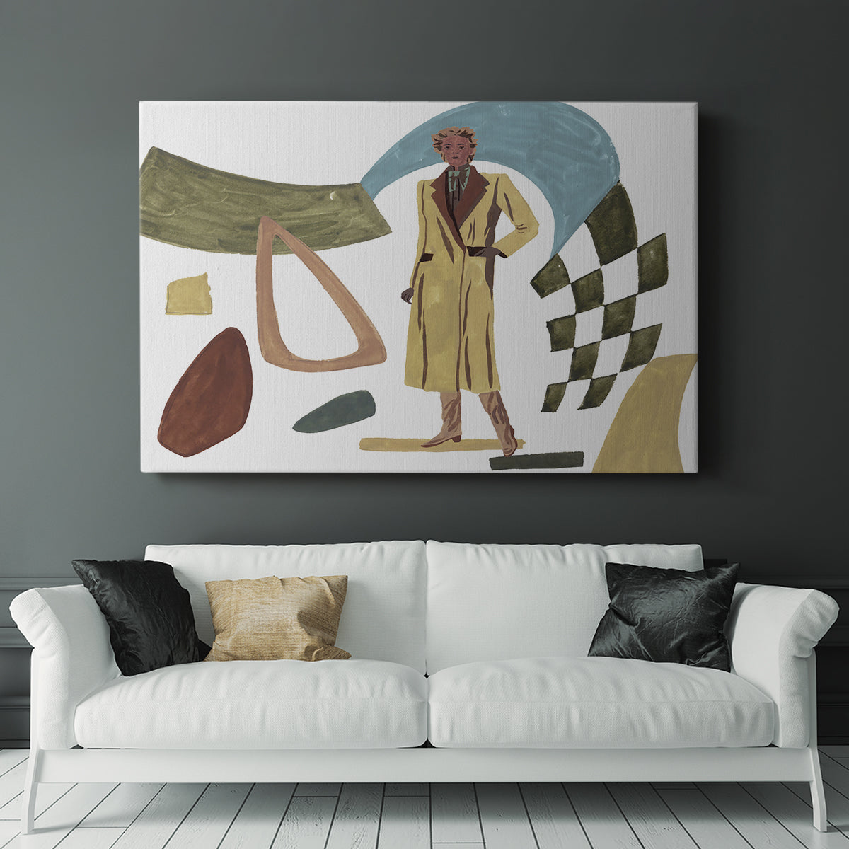 Vintage Vibes III - Canvas Art Print