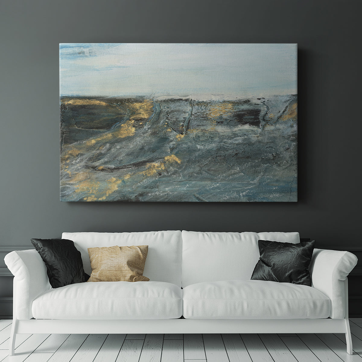 Flow of Love in Ocean I - Canvas Art Print