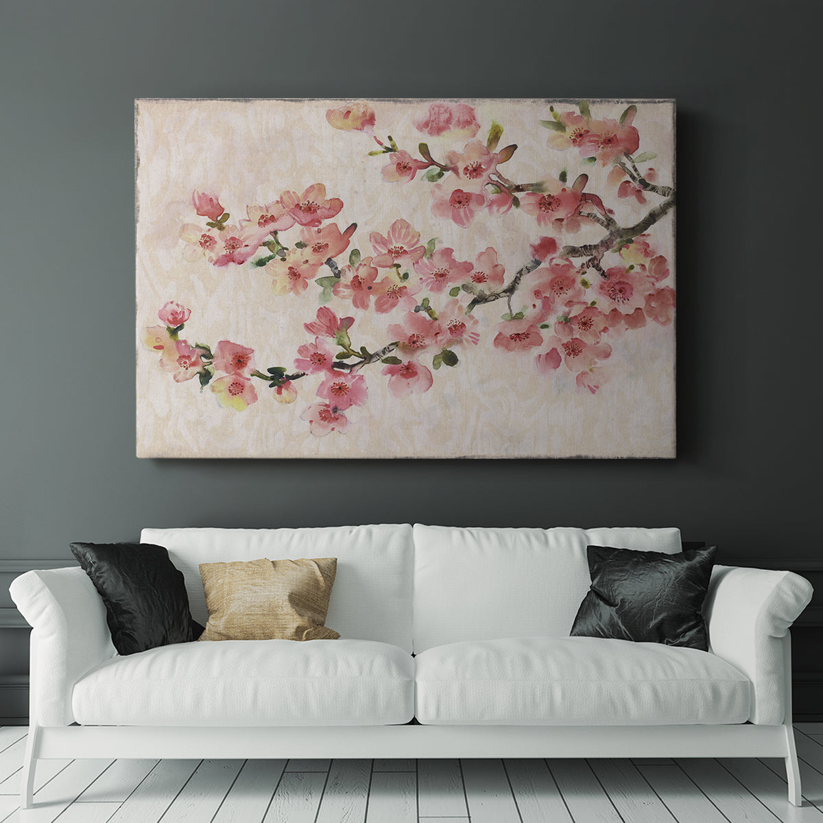 Cherry Blossom Composition I - Canvas Art Print