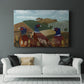 Pheasant Trio in Field - Canvas Art Print