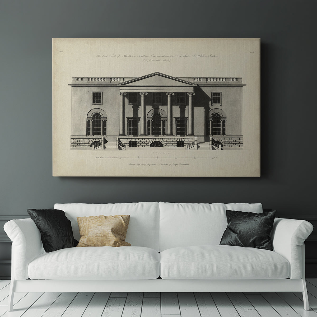 Richardson Architecture I - Canvas Art Print