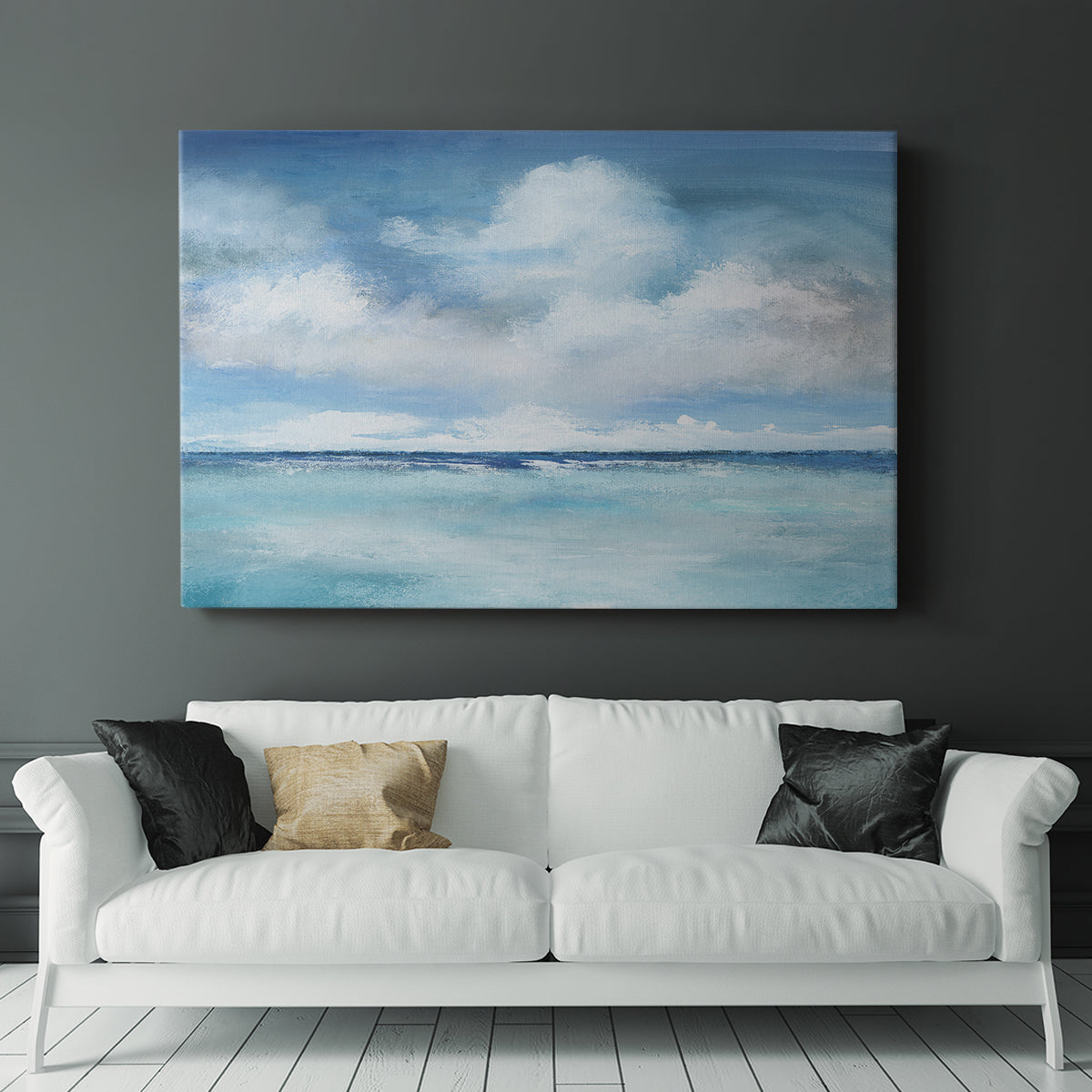 Caribbean Clouds - Canvas Art Print