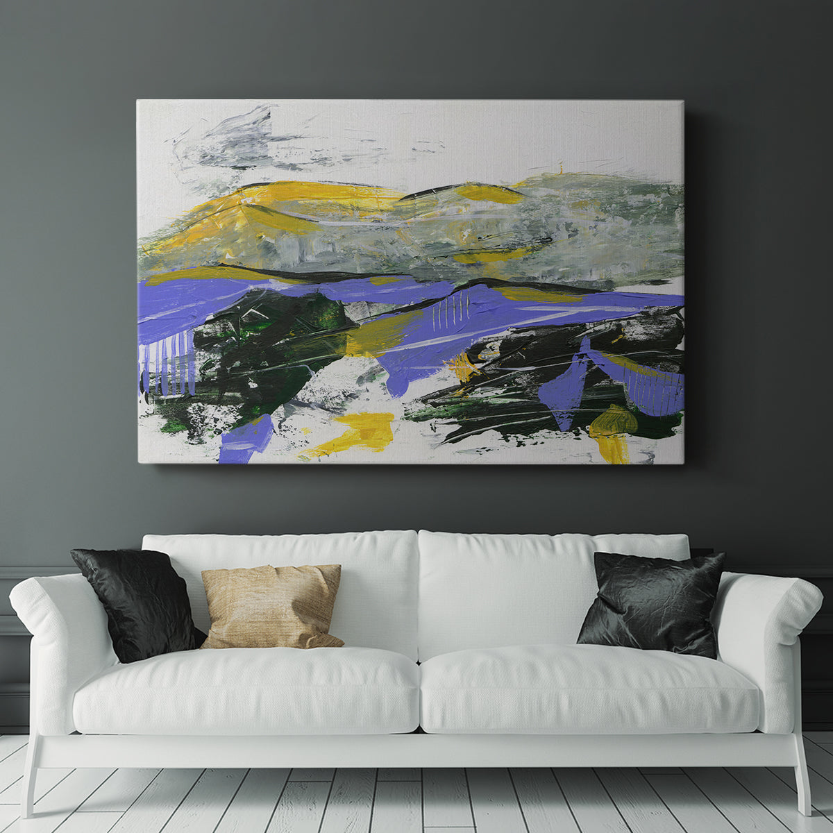 Silent Mountain IV - Canvas Art Print