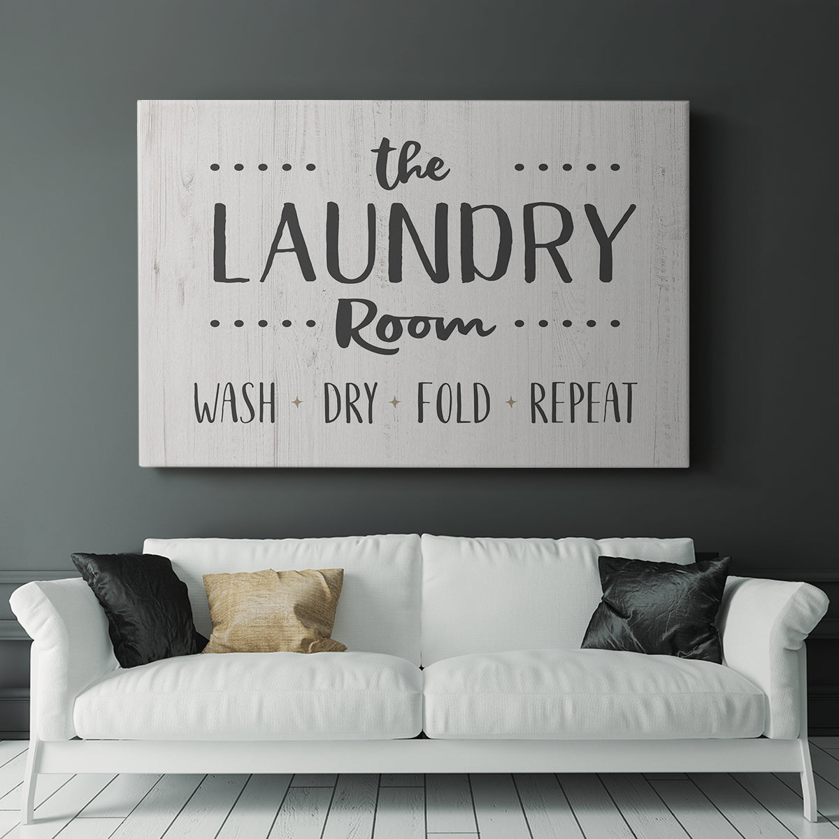 The Laundry Room - Canvas Art Print