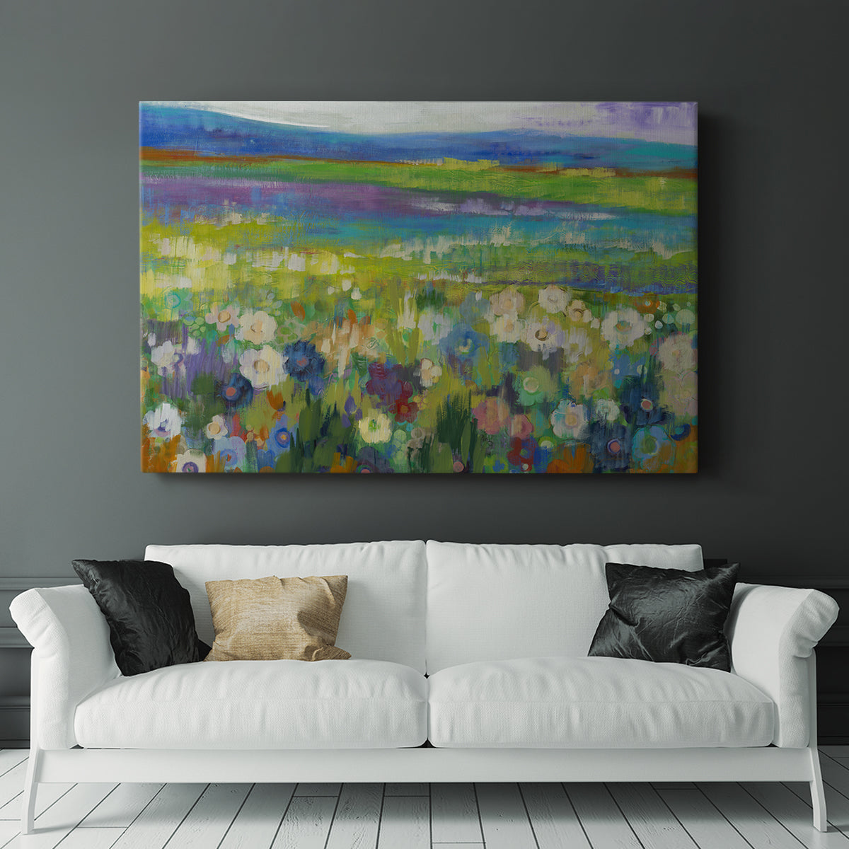 Flowerfields - Canvas Art Print