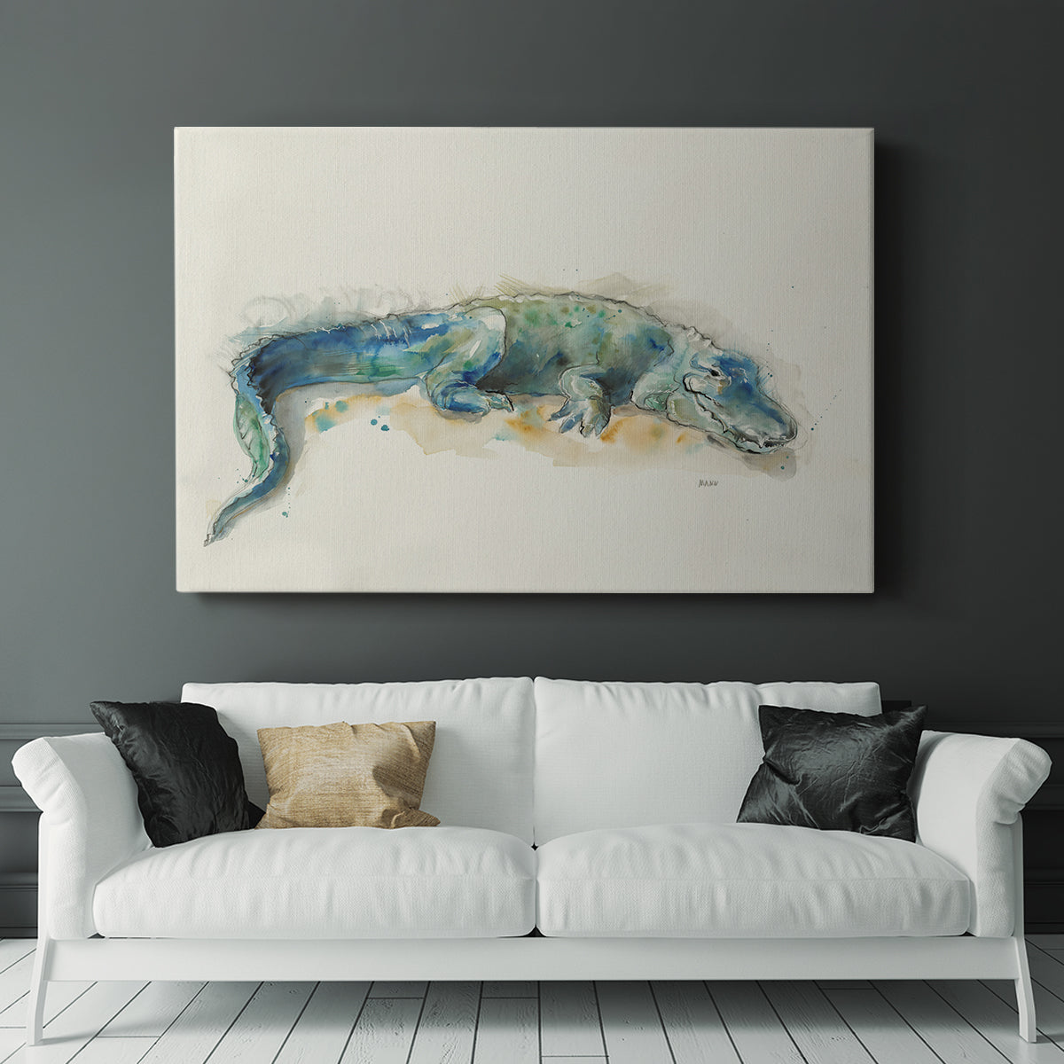 Alligator - Canvas Art Print