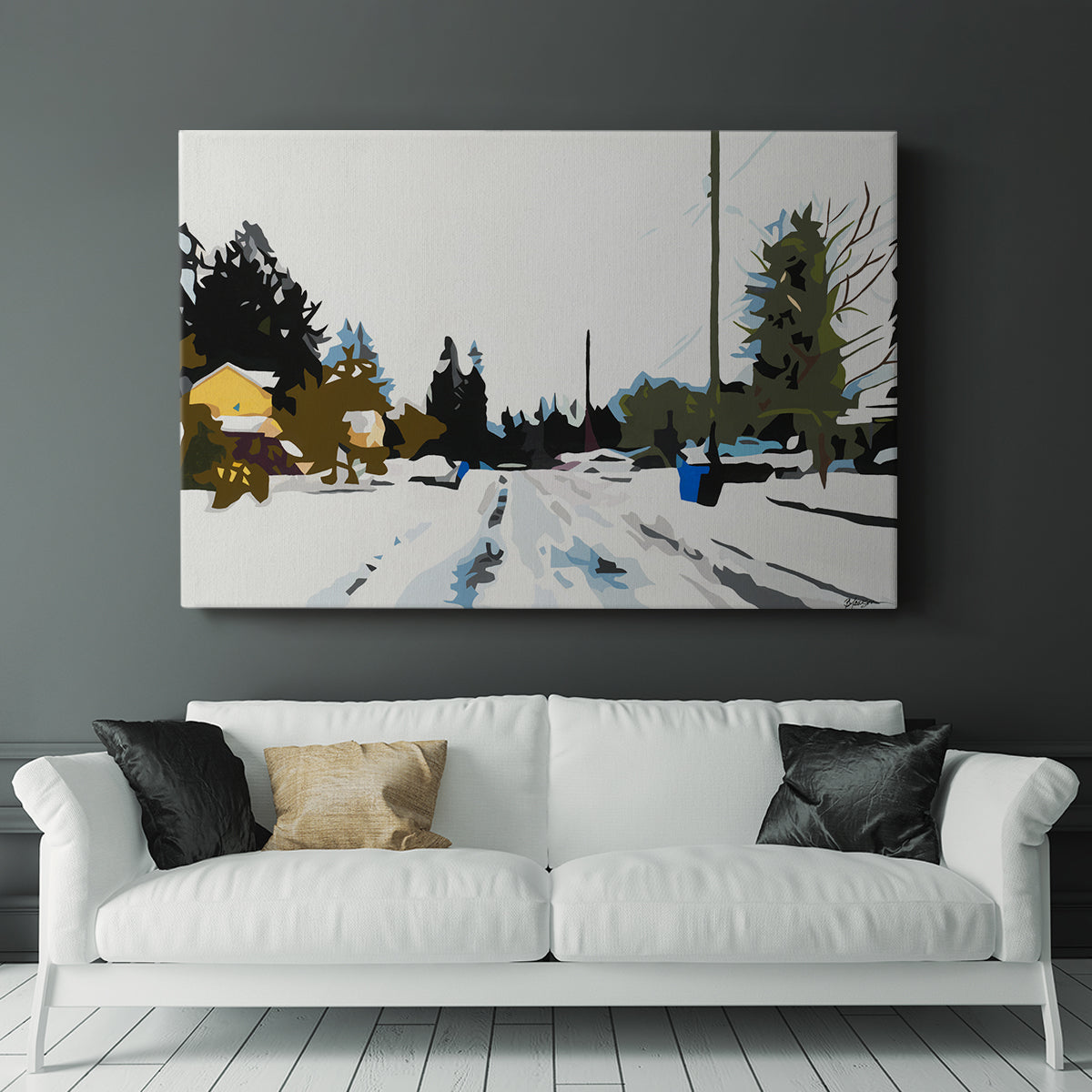 Winterhood - Canvas Art Print