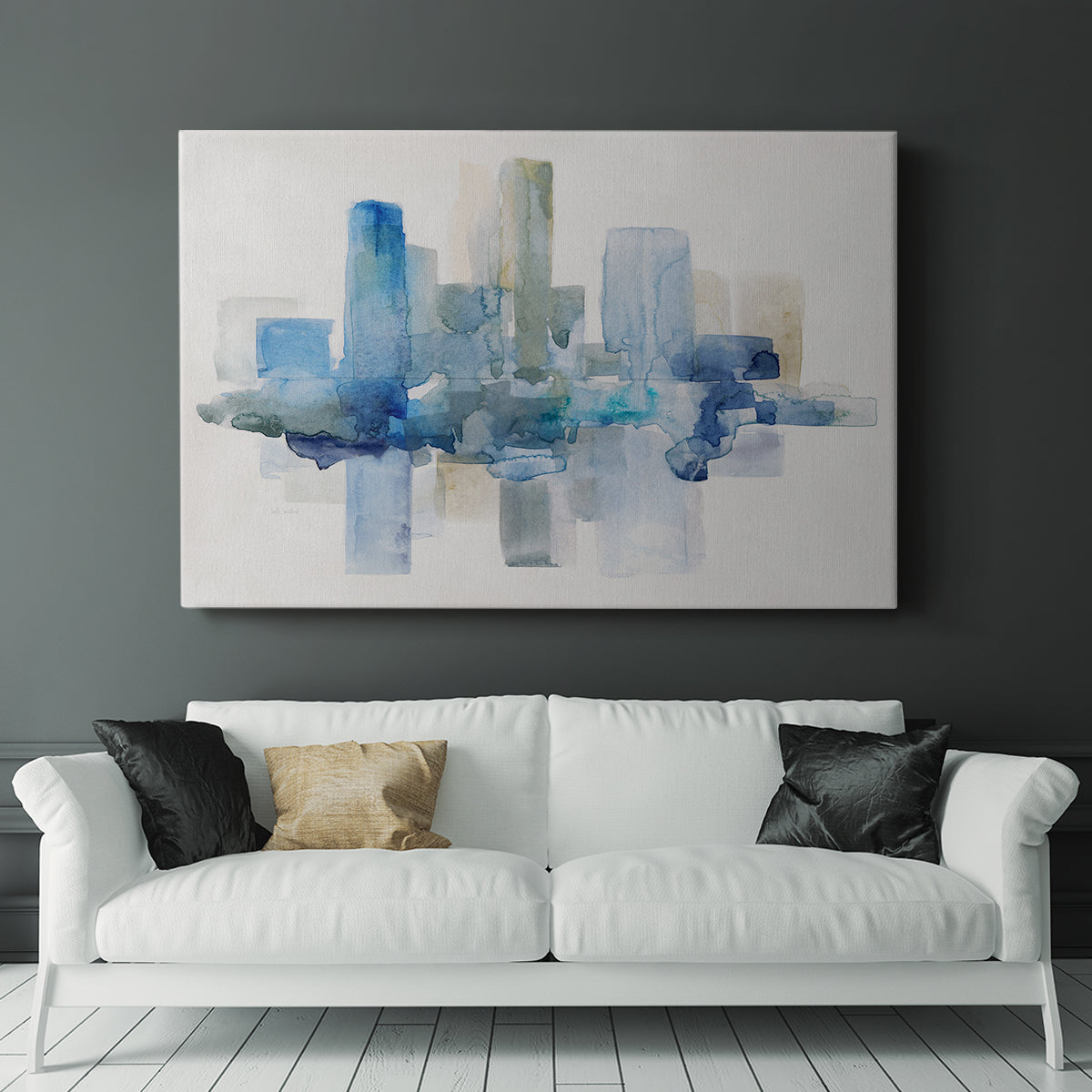 Soft Skyline II - Canvas Art Print
