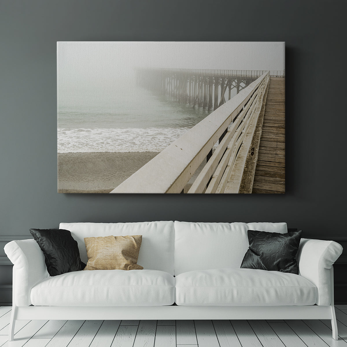 Ocean Pier - Canvas Art Print