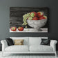 Watercolor Fruit Bowl I - Canvas Art Print