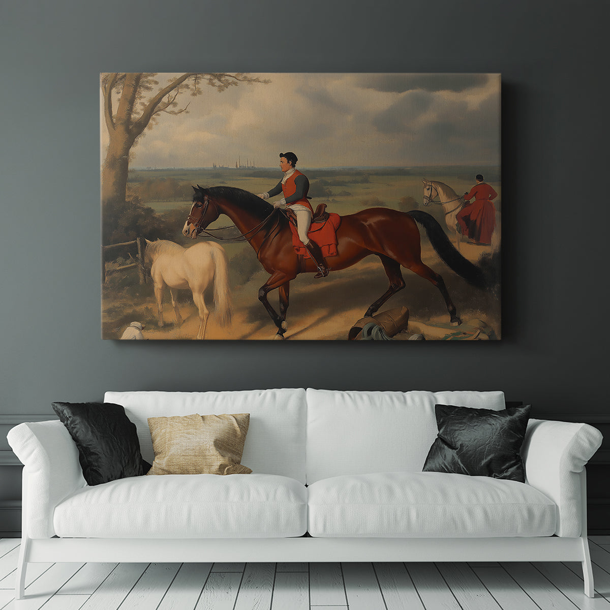 Vintage Hunt LXXX - Canvas Art Print