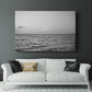 Rough Gray Sea Waves - Canvas Art Print