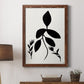 Silhouette Garden I - Premium Canvas Framed in Barnwood - Ready to Hang