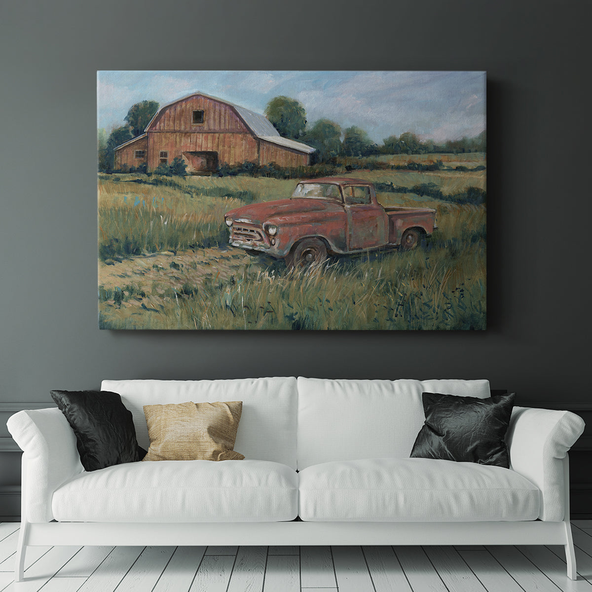 Rusting Away I - Canvas Art Print