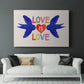 Love Loudly Collection A - Canvas Art Print