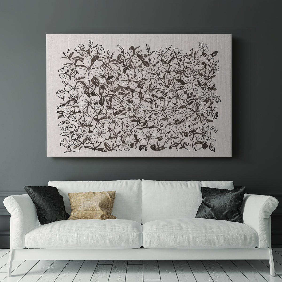 Periwinkle Daze III - Canvas Art Print