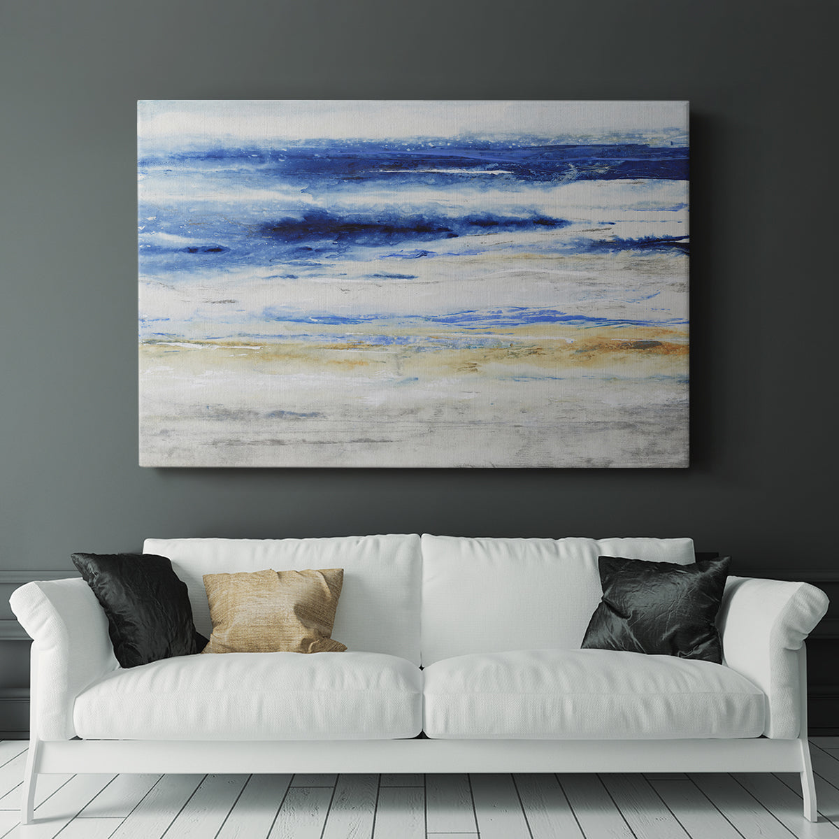 Choppy Seas I - Canvas Art Print