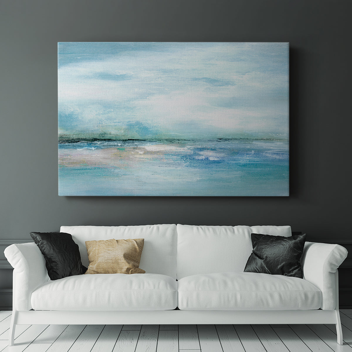 Silhouette Sunset - Canvas Art Print